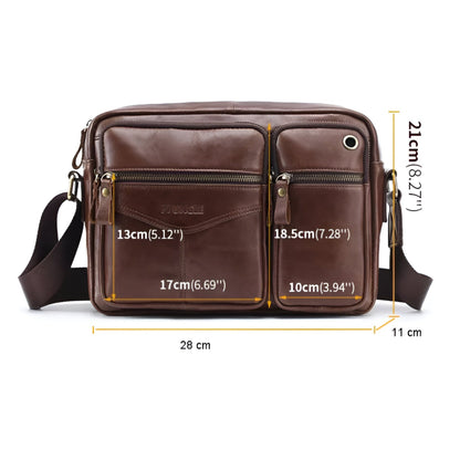 Borsa A Tracolla Multicolore Multiscomparto Unisex — Pisa, immagine 6