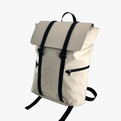 Zaino Roll Top Multicolore Porta Laptop Unisex — Trento, immagine 7