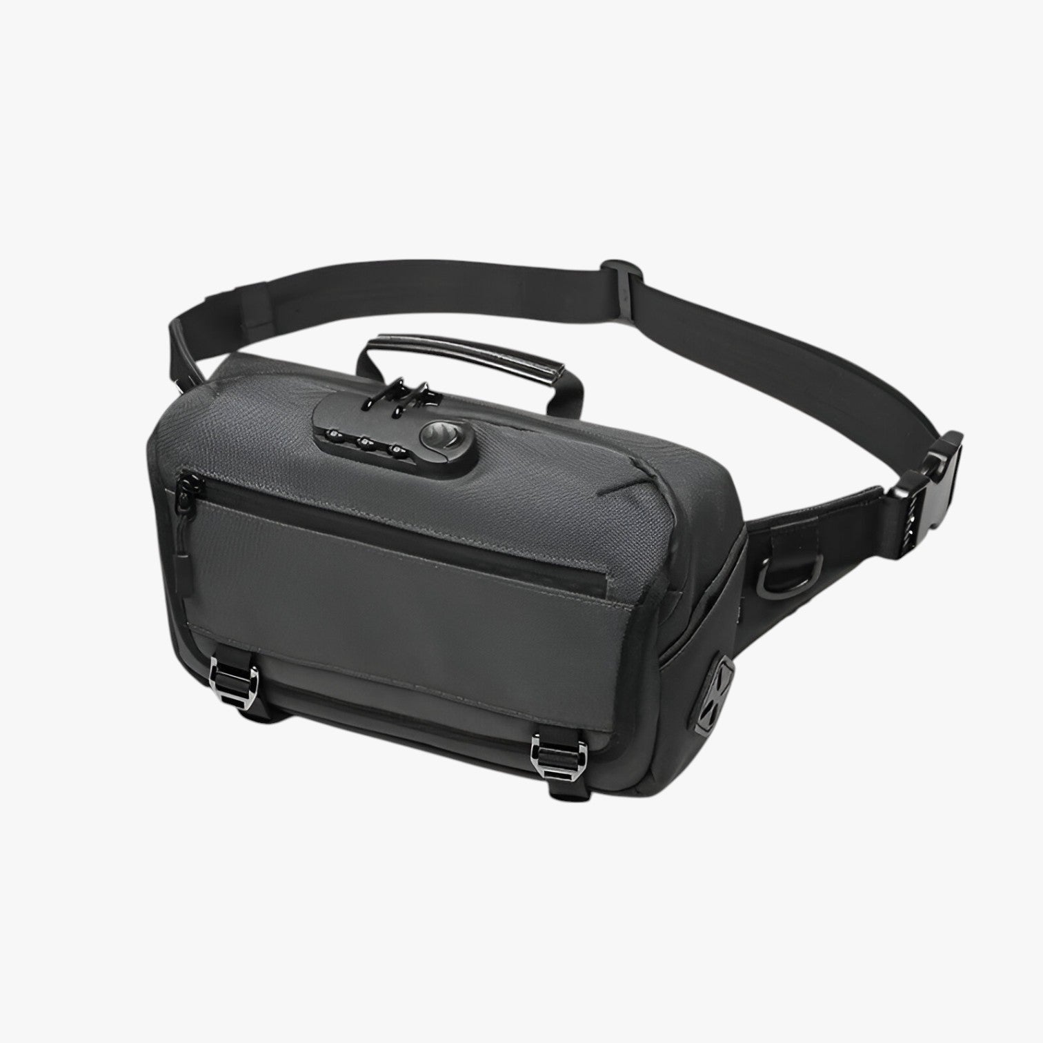 Marsupio Multicolore Con Porta USB Uomo — Urbano, immagine 2