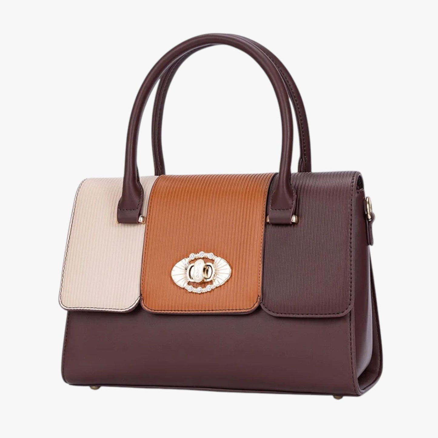 Borsa A Mano Multicolore Strutturata Donna — Vicenza, immagine 7