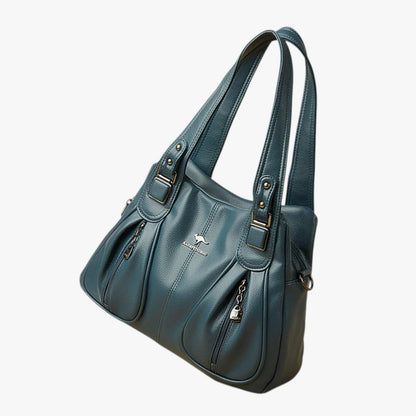 Borsa Tote Multicolore Multiscomparto Donna — Verona, immagine 7