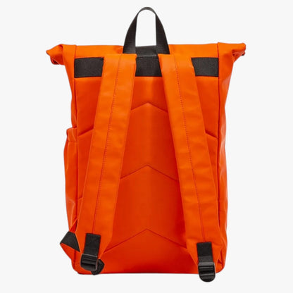 Zaino Roll Top Arancione Minimal Unisex — Luce, immagine 4