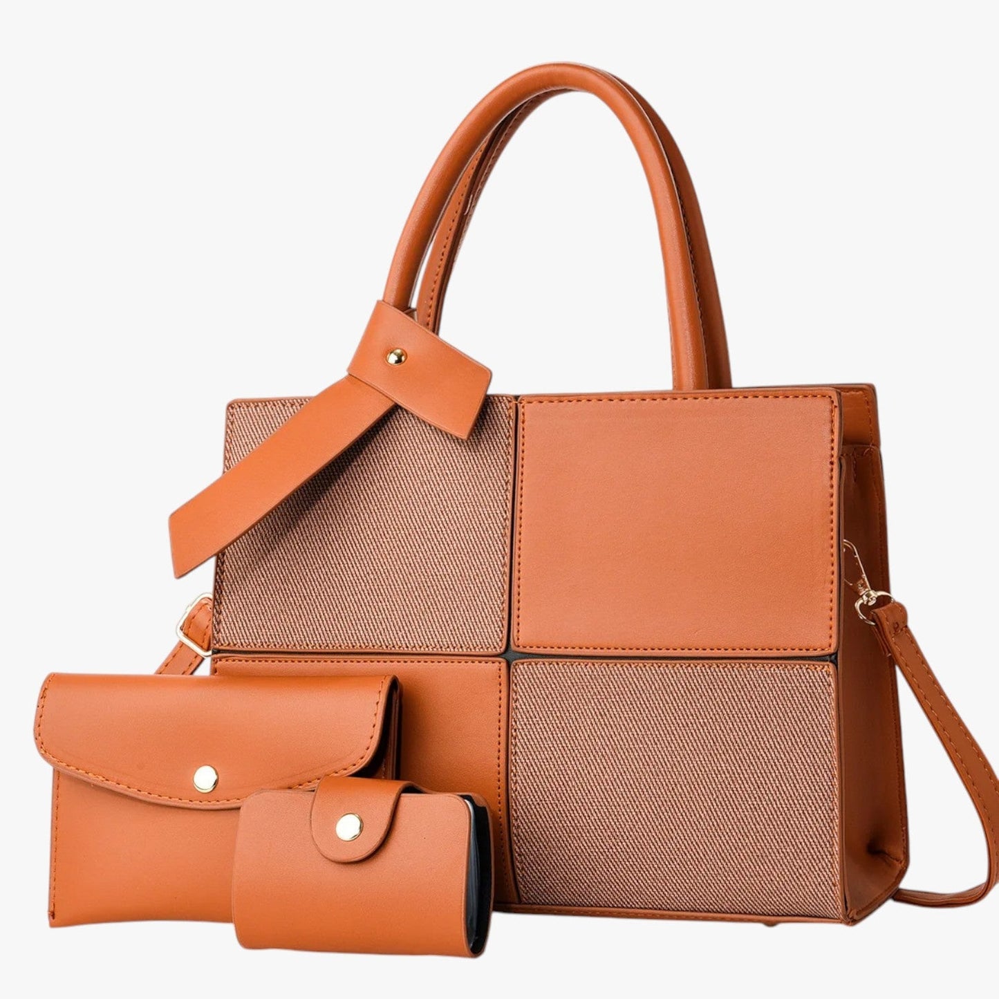Borsa Tote Multicolore Con Pochette Donna — Elvira, immagine 1