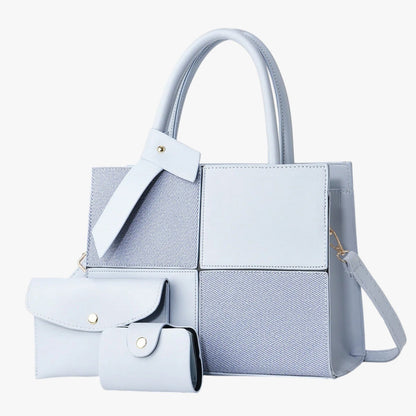 Borsa Tote Multicolore Con Pochette Donna — Elvira, immagine 4