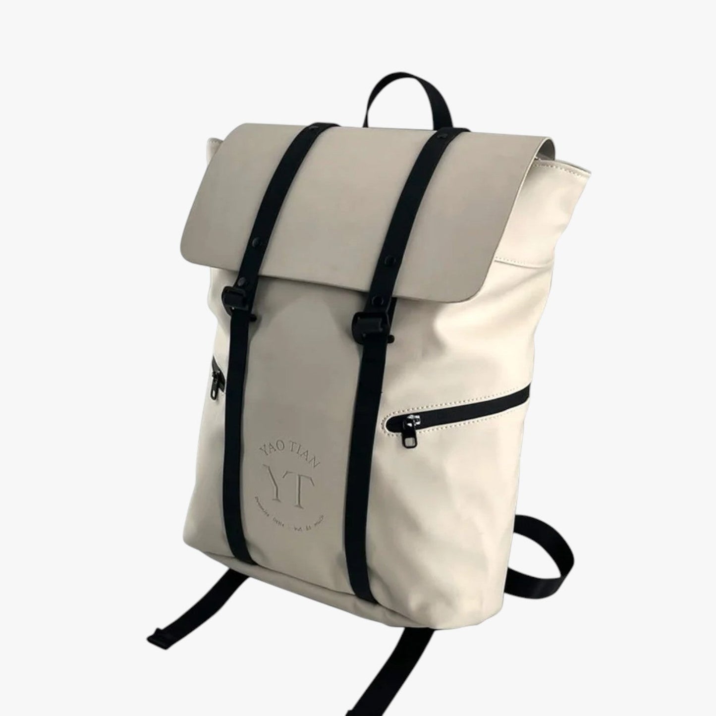 Zaino Roll Top Multicolore Porta Laptop Unisex — Trento, immagine 5