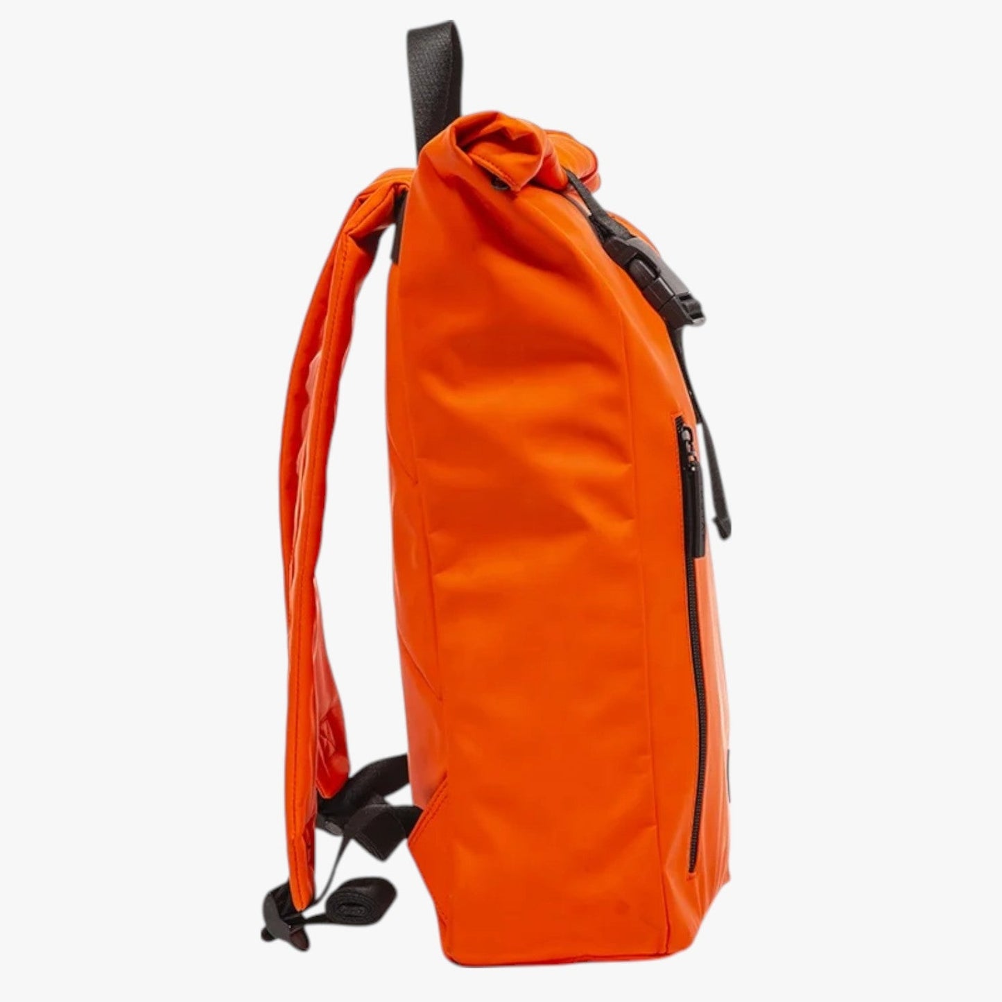 Zaino Roll Top Arancione Minimal Unisex — Luce, immagine 1