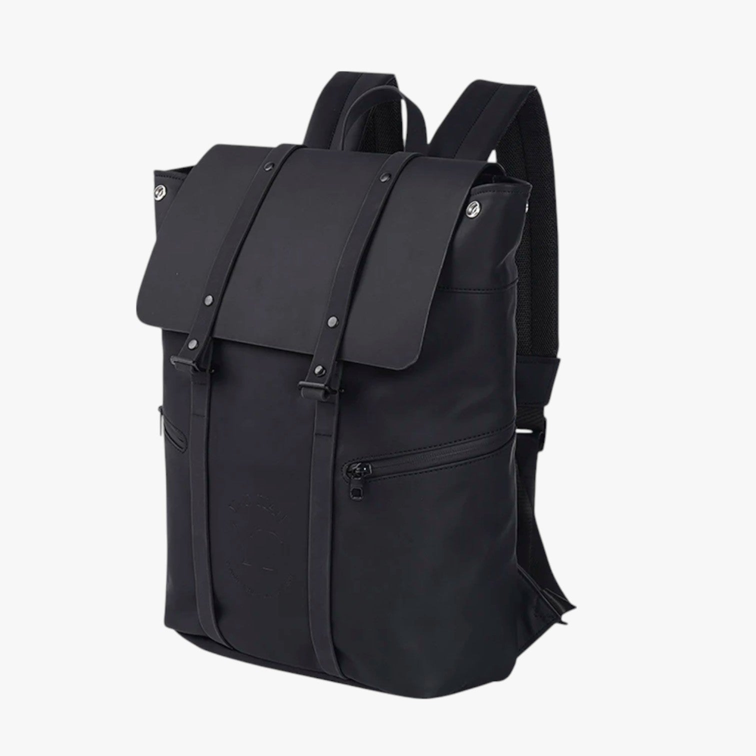 Zaino Roll Top Multicolore Porta Laptop Unisex — Trento, immagine 1