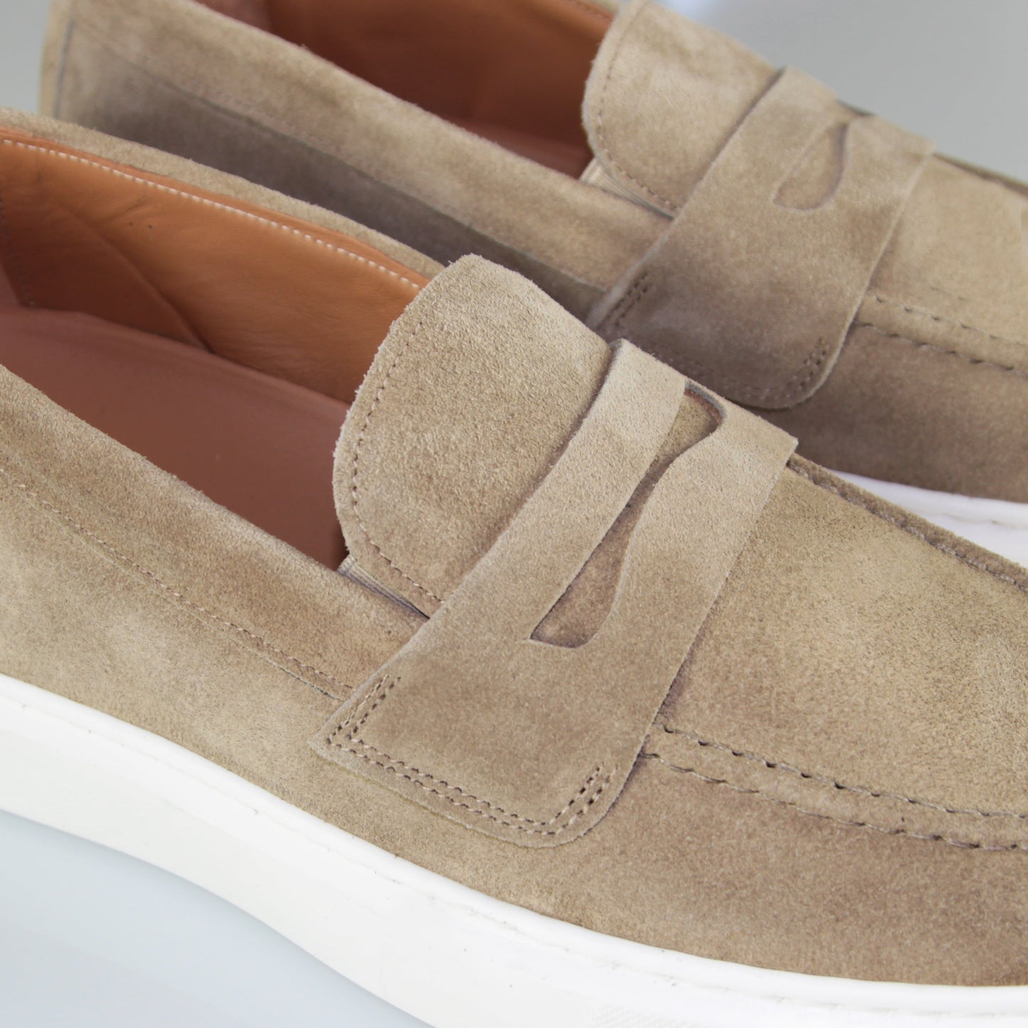 Taormina — Mocassini Beige Da Uomo, immagine 4