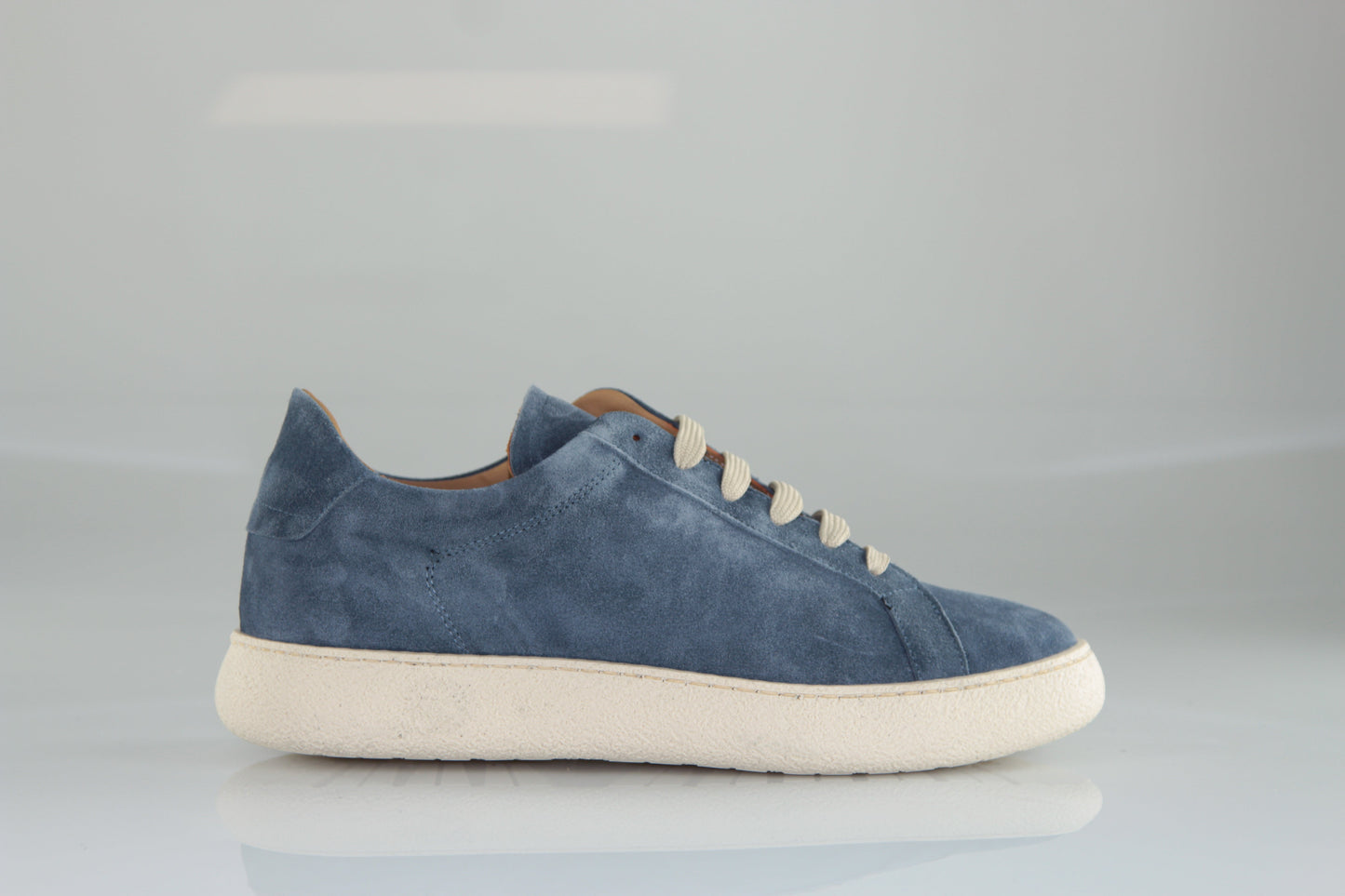 Benevento — Sneakers Azzurre Da Uomo, immagine 5