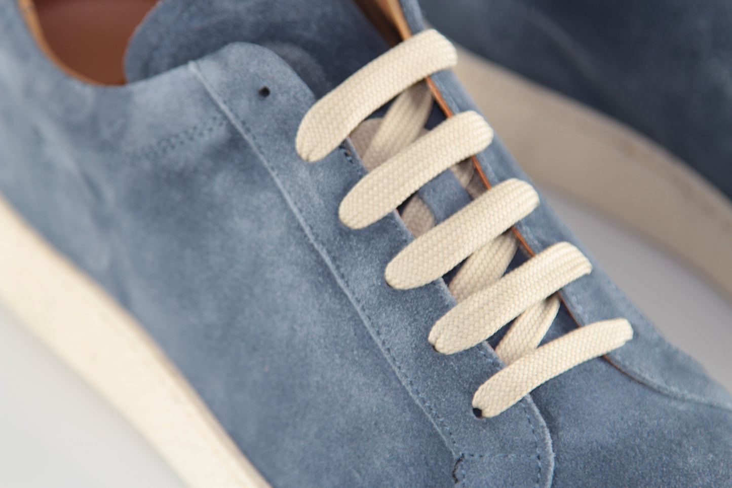 Benevento — Sneakers Azzurre Da Uomo, immagine 4