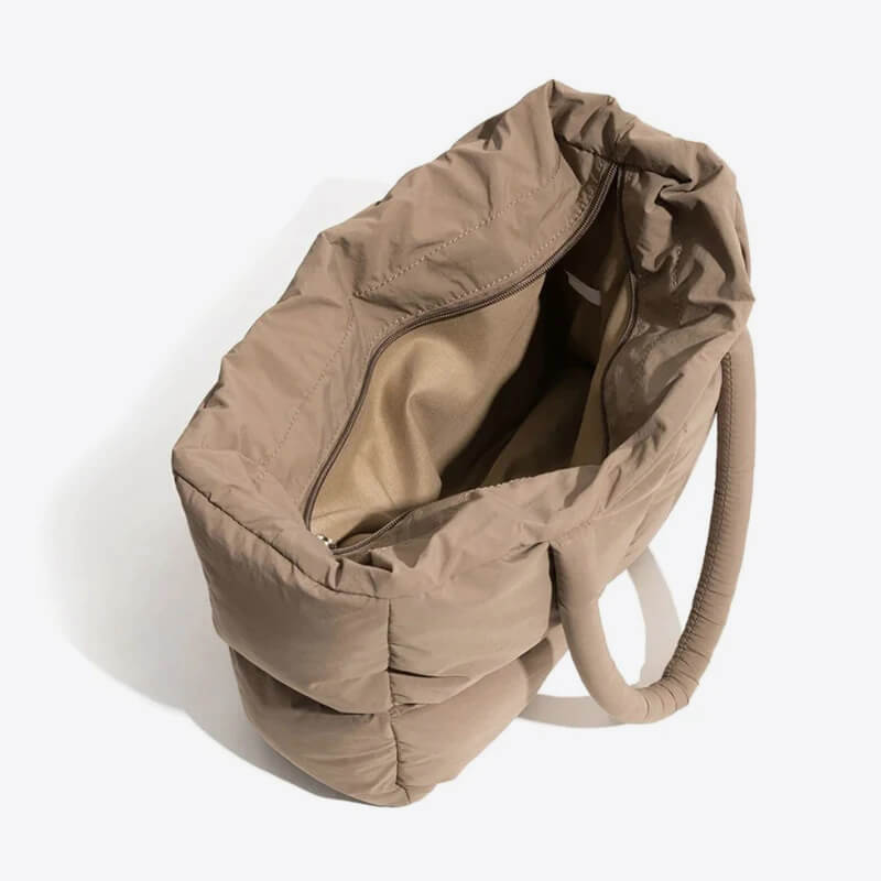 Borsa Tote Puffer Multicolore Donna — Nuvola, immagine 11
