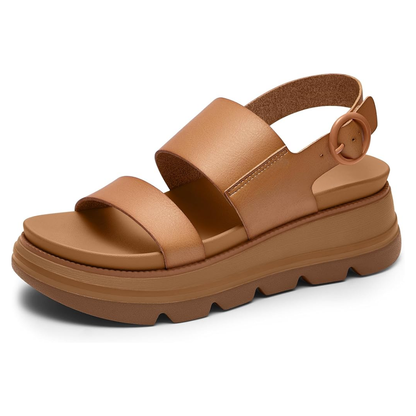Terra — Sandali Platform Con Fibbia Da Donna, immagine 1