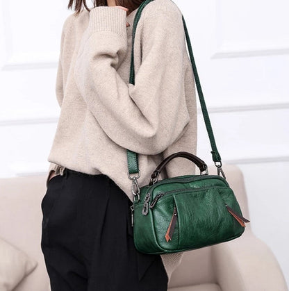 Borsa A Mano Multicolore Con Tracolla Donna — Armonia, immagine 4