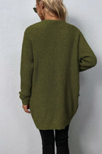 Maglione Donna | Aperto Davanti & Tasche Frontali