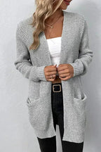 Maglione Donna | Aperto Davanti & Tasche Frontali