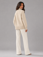 Maglione Donna | Collo Alto & Linea Oversize Avvolgente
