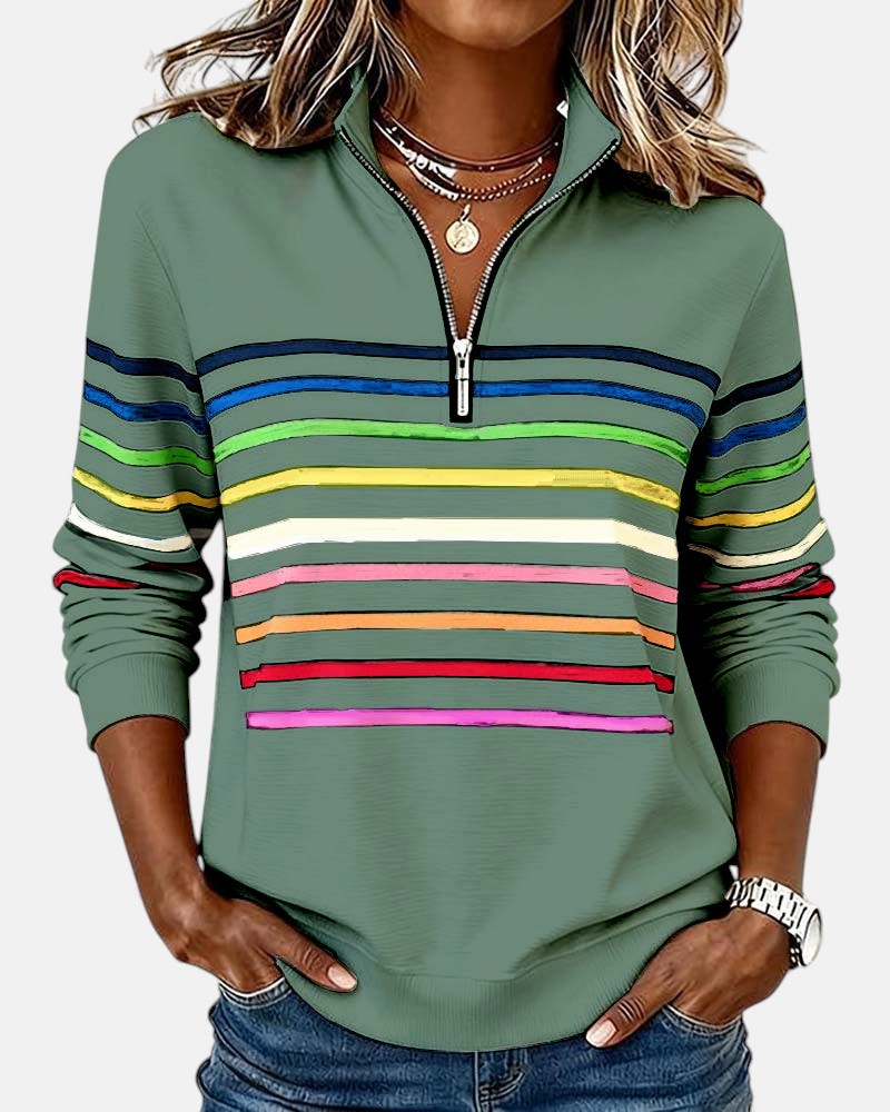 Maglione Donna | Mezza Zip & Collo Alto