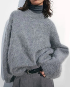 Maglione Donna Oversize Morbido Eleganza Discreta Avvolgente