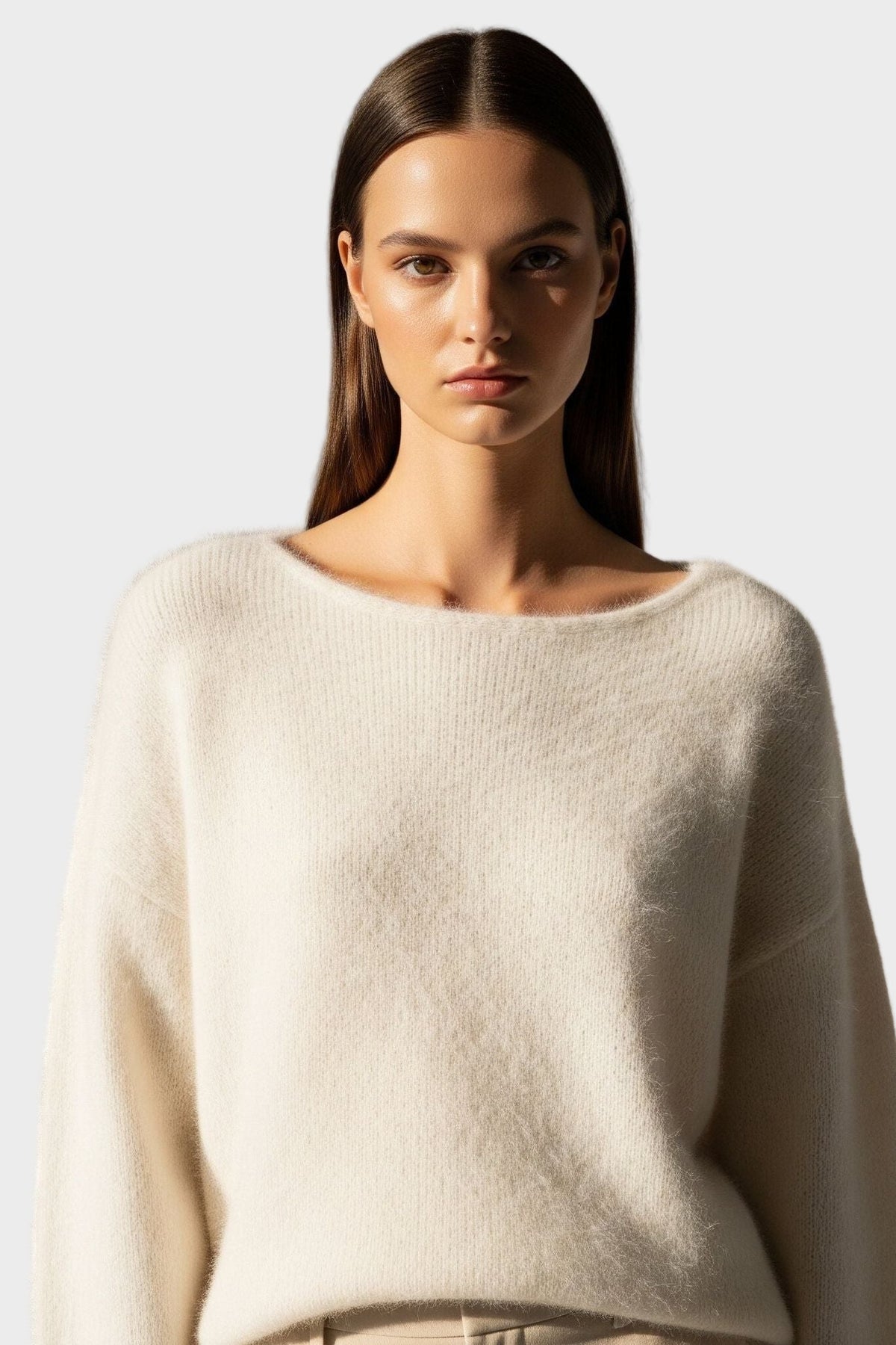 Maglione Da Donna Con Scollo A Barca E Vestibilità Morbida, immagine 4
