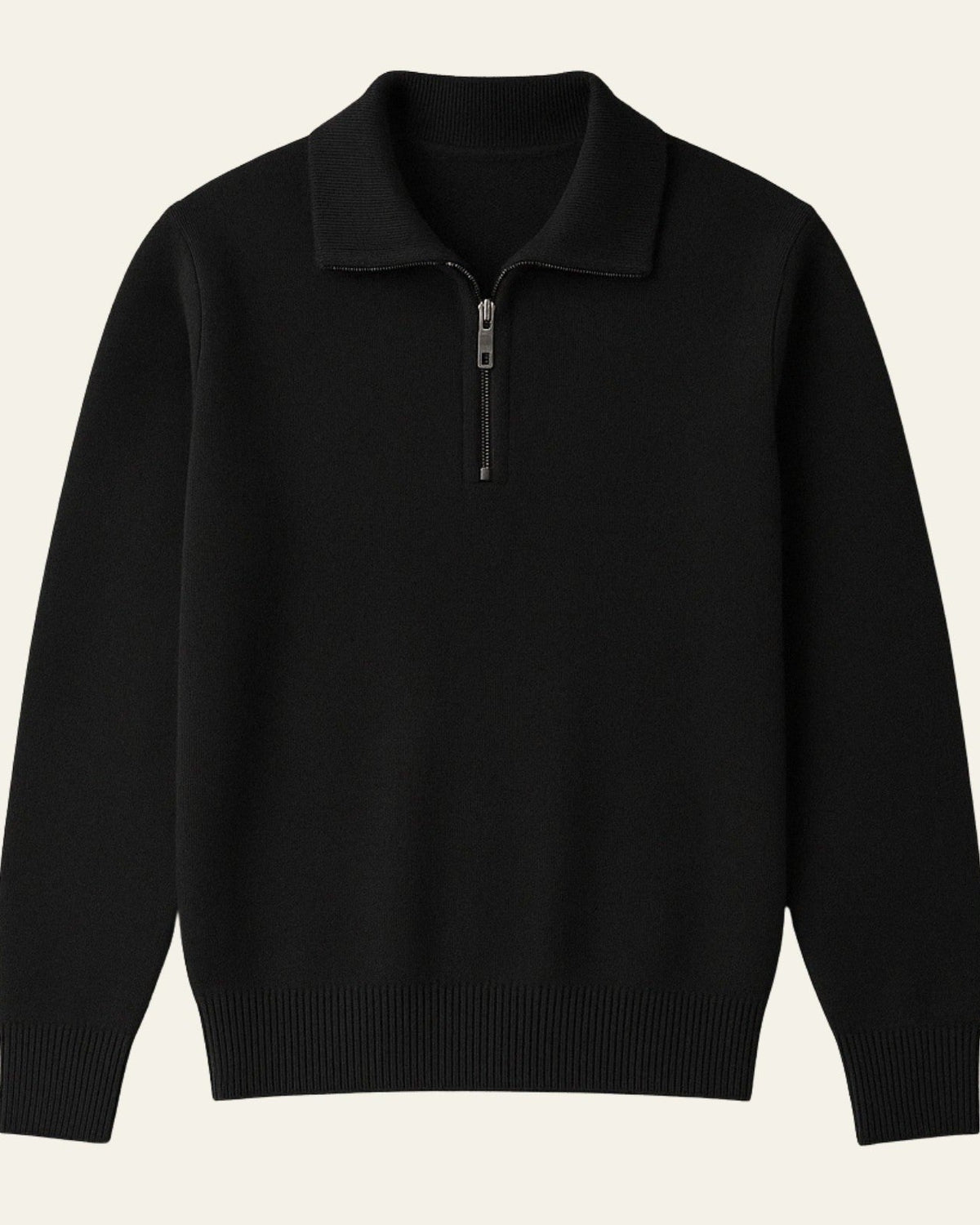 Maglione Uomo | Colletto Elegante & Zip Pratica