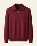 Maglione Uomo | Colletto Elegante & Zip Pratica