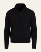 Maglione Uomo | Collo Alto & Mezza Cerniera Pratica