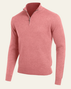 Maglione Uomo | Collo Alto & Mezza Cerniera Pratica
