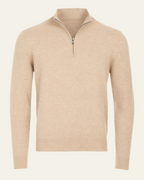 Maglione Uomo | Collo Alto & Mezza Cerniera Pratica