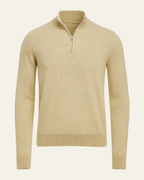 Maglione Uomo | Collo Alto & Mezza Cerniera Pratica