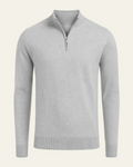 Maglione Uomo | Collo Alto & Mezza Cerniera Pratica