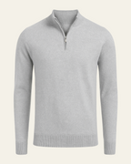 Maglione Uomo | Collo Alto & Mezza Cerniera Pratica