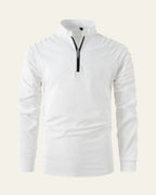 Maglione Uomo | Collo Alto & Mezza Zip Pratica