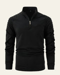 Maglione Uomo | Collo Alto & Mezza Zip Pratica