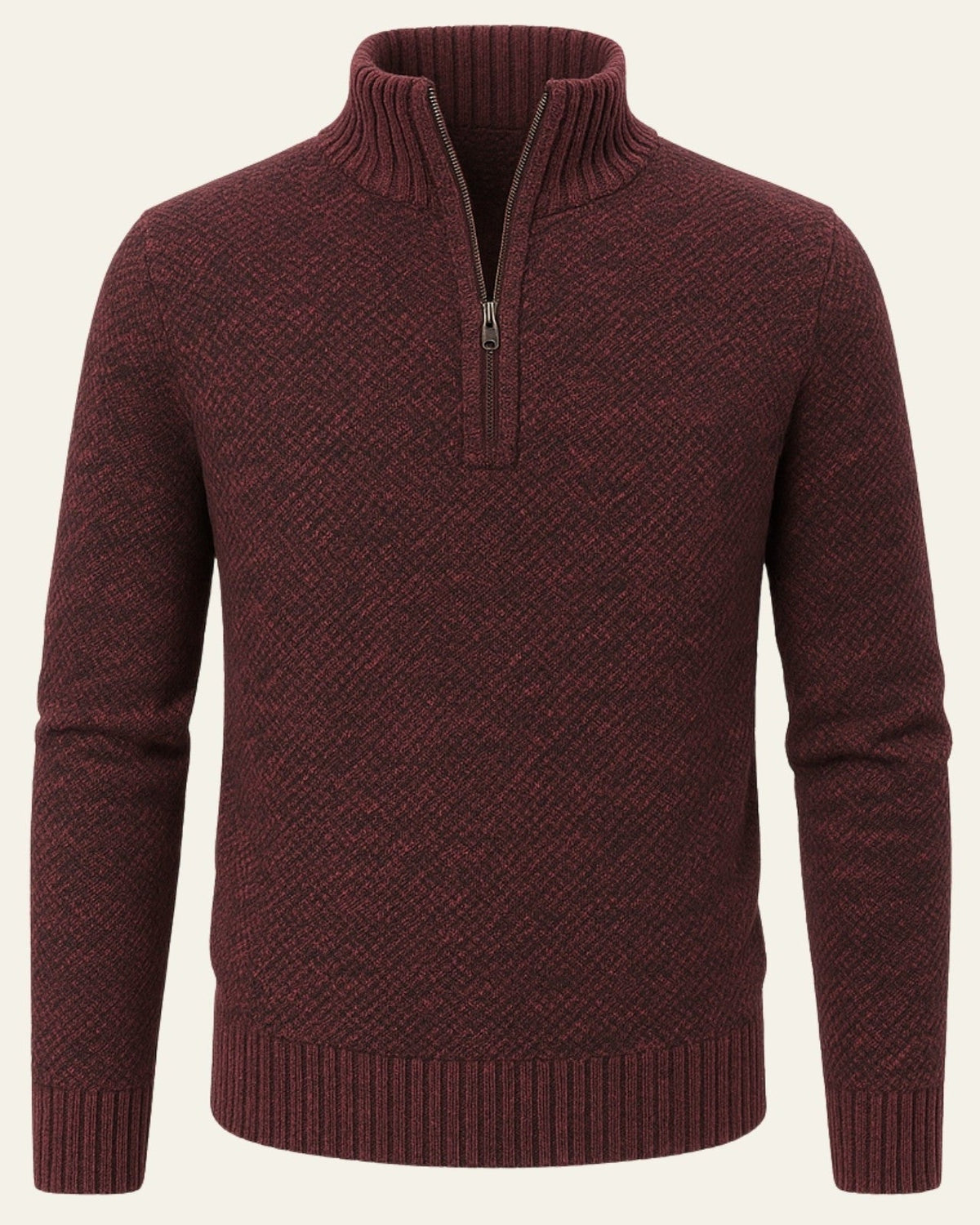 Maglione Uomo | Collo Alto & Texture Avvolgente