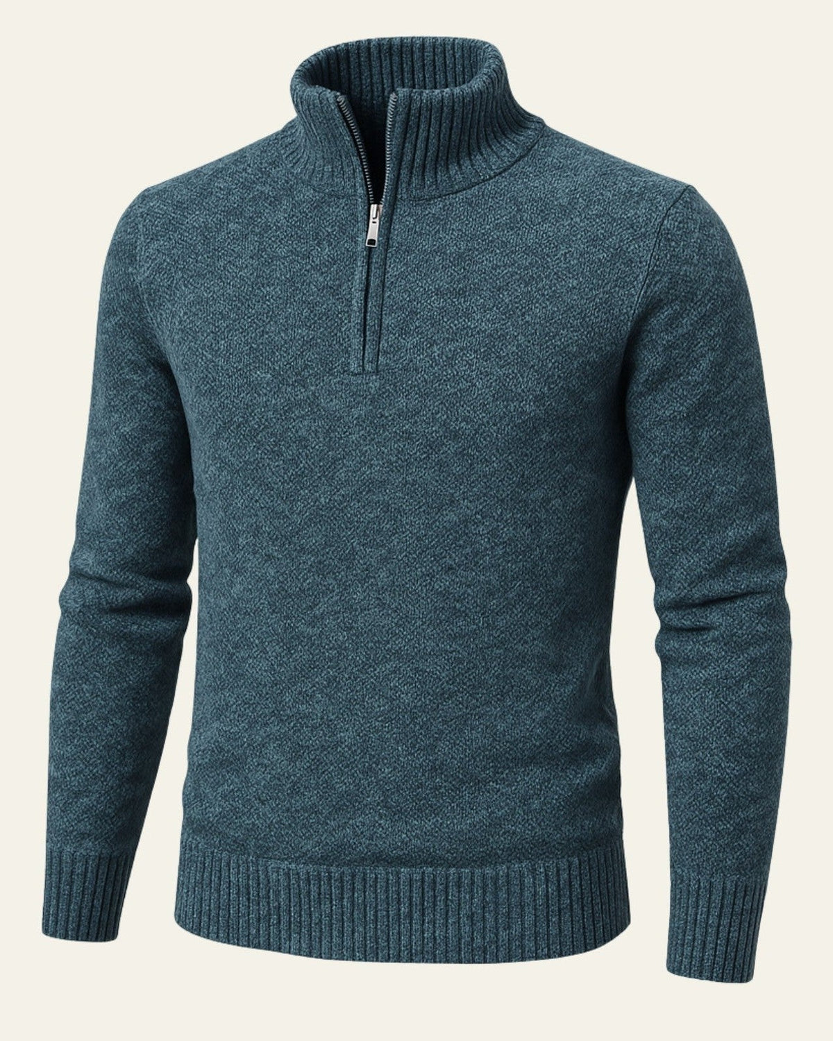 Maglione Uomo | Collo Alto & Texture Avvolgente