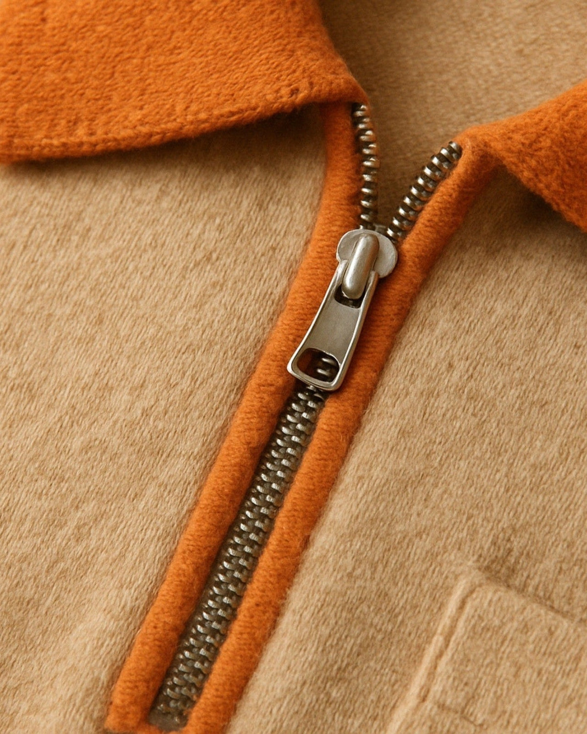 Maglione Uomo | Collo Polo con Zip & Taschino