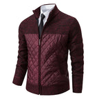 Maglione Ibrido Da Uomo Con Collo Alto E Zip Frontale, immagine 6