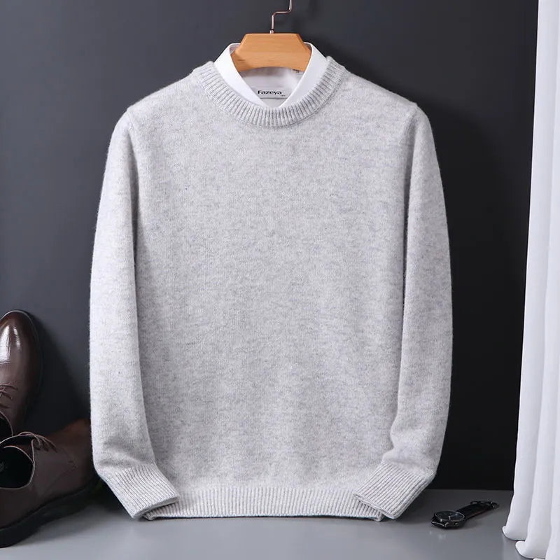 Maglione Uomo Girocollo | Vestibilità Comoda & Stile Classico
