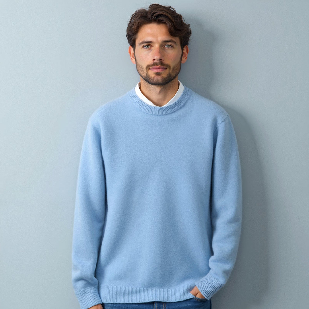Maglione Uomo Girocollo | Vestibilità Comoda & Stile Classico