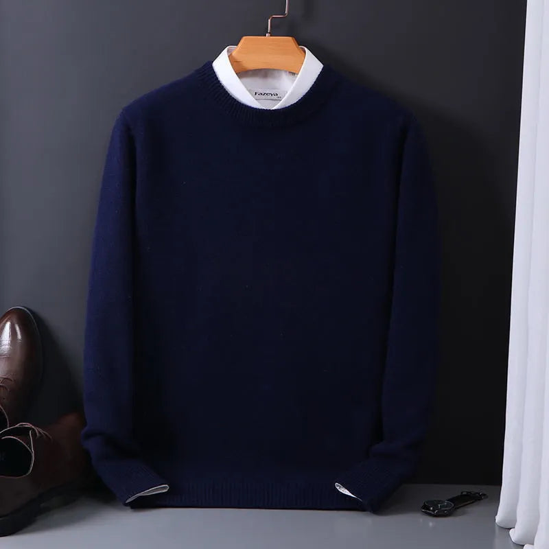 Maglione Uomo Girocollo | Vestibilità Comoda & Stile Classico