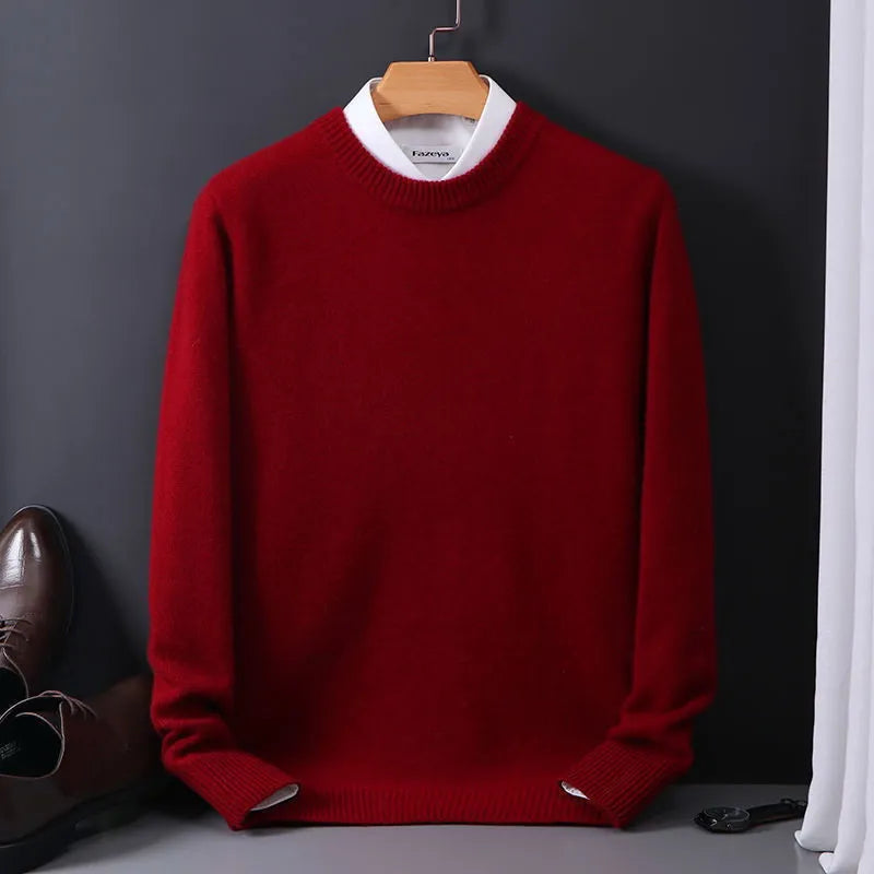 Maglione Uomo Girocollo | Vestibilità Comoda & Stile Classico