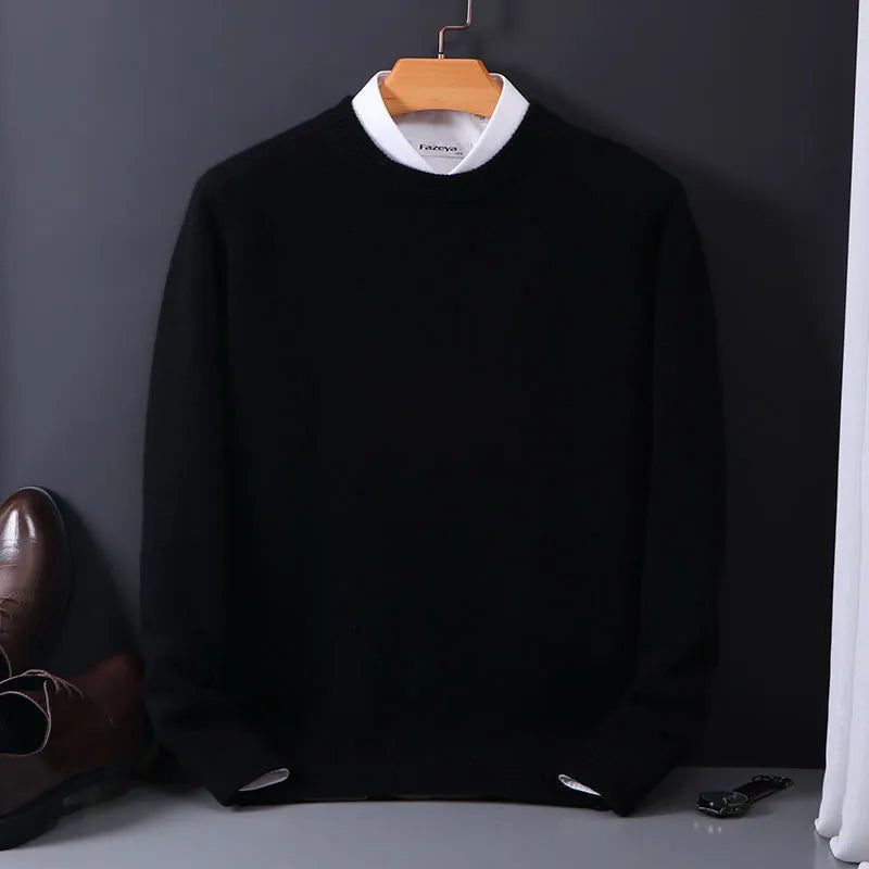 Maglione Uomo Girocollo | Vestibilità Comoda & Stile Classico