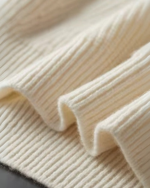 Maglione Uomo | Mezza Zip & Trama a Coste