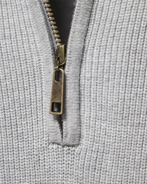 Maglione Uomo | Zip Pratica & Collo Alto Avvolgente