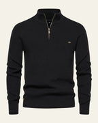 Maglione Uomo | Zip Pratica & Collo Alto Avvolgente
