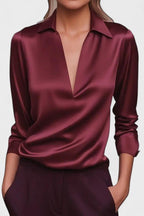 Maniche Lunghe Top Donna | Scollo a V & Comfort