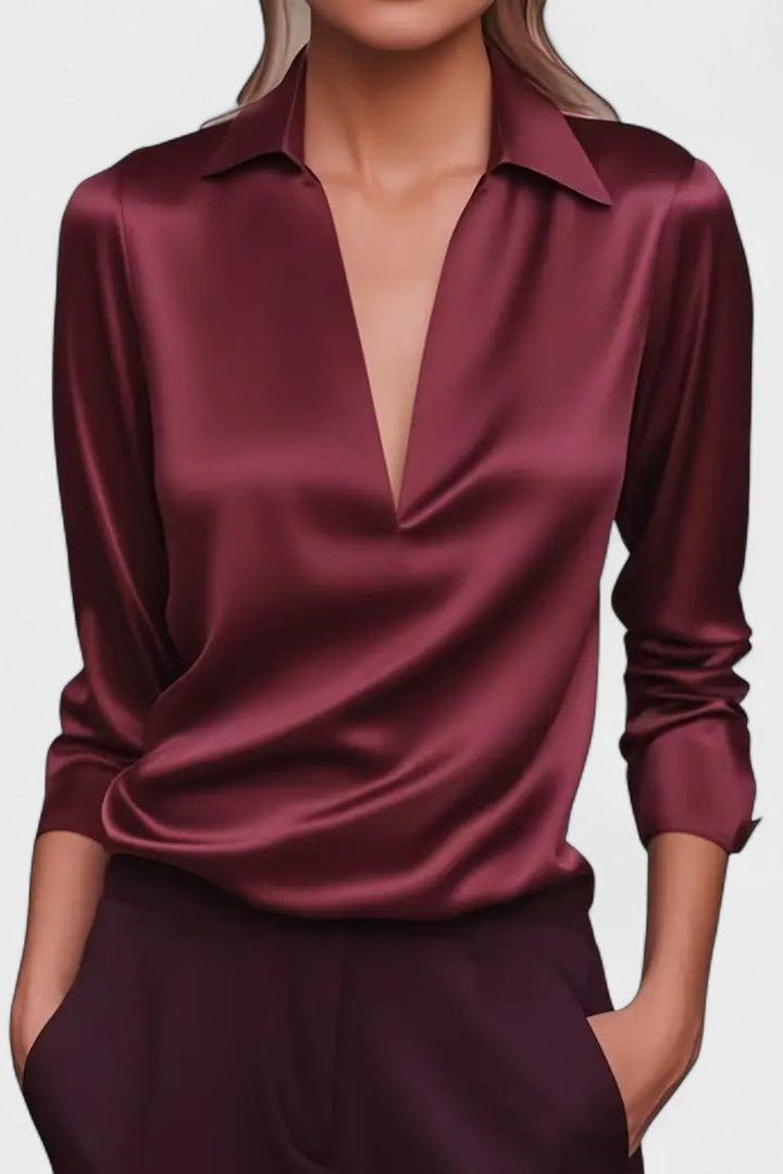 Maniche Lunghe Top Donna | Scollo a V & Comfort