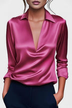 Maniche Lunghe Top Donna | Scollo a V & Comfort