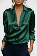 Maniche Lunghe Top Donna | Scollo a V & Comfort