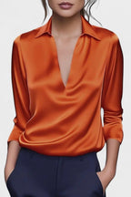 Maniche Lunghe Top Donna | Scollo a V & Comfort